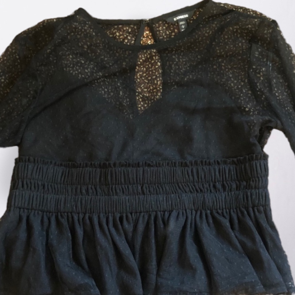 express sheer top
